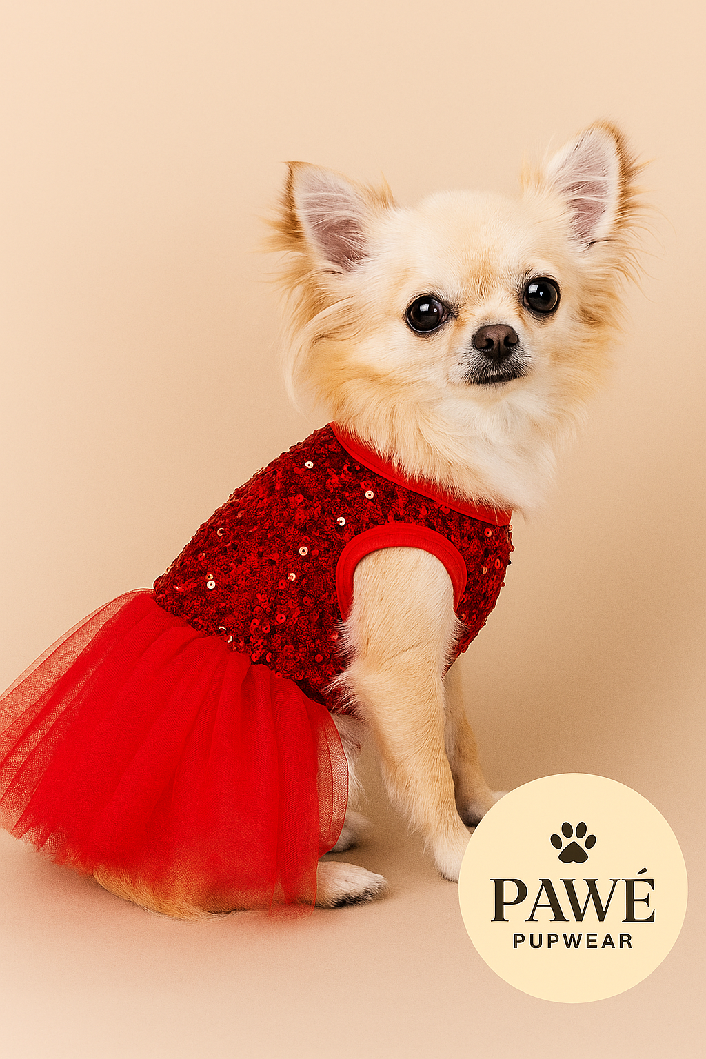 The Royal Ruby Tulle Dress